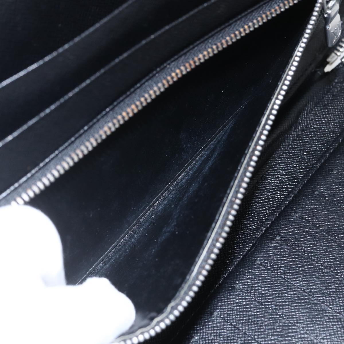 LOUIS VUITTON Taiga Organizer Atoll Travel Case Ardoise M30652 LV Auth bs31738