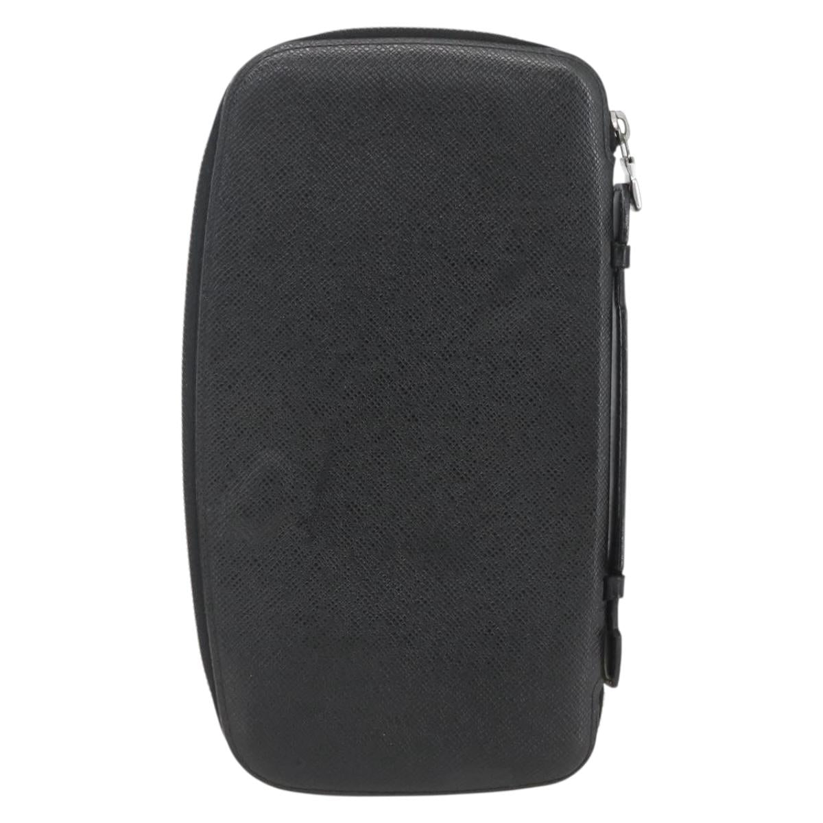 LOUIS VUITTON Taiga Organizer Atoll Travel Case Ardoise M30652 LV Auth bs31738