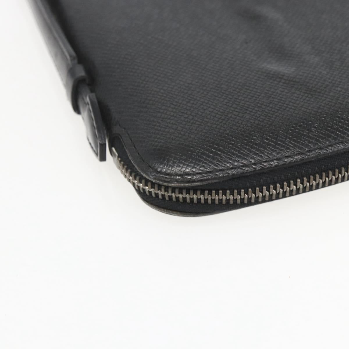 LOUIS VUITTON Taiga Organizer Atoll Travel Case Ardoise M30652 LV Auth bs31738