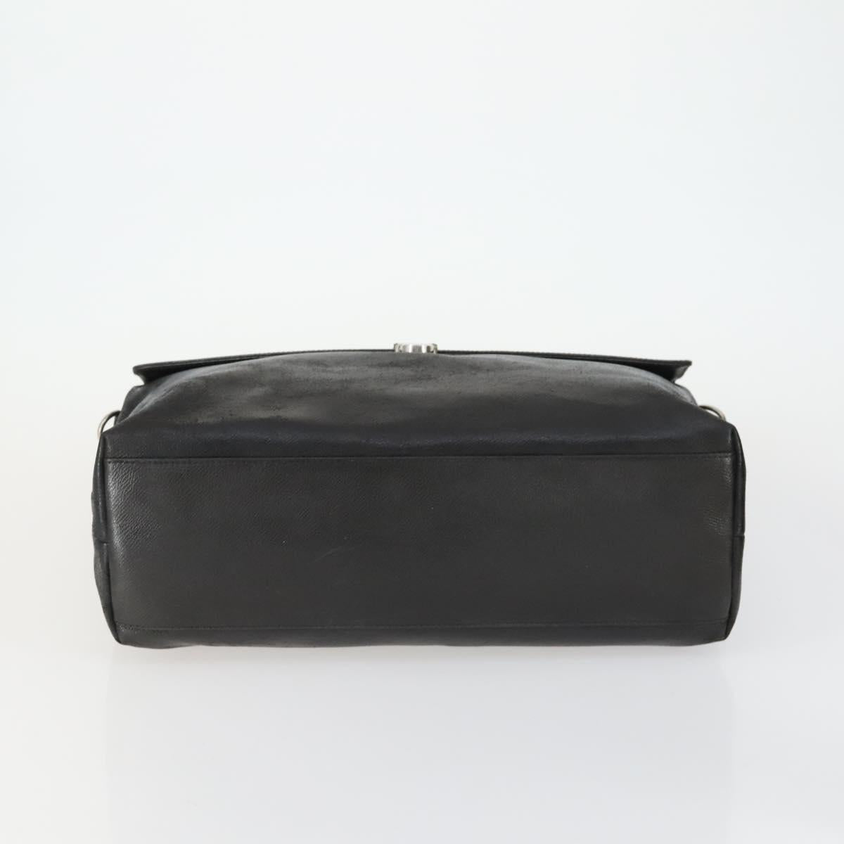 Salvatore Ferragamo Shoulder Bag Nylon Leather 3 Set Black Beige Auth bs31740