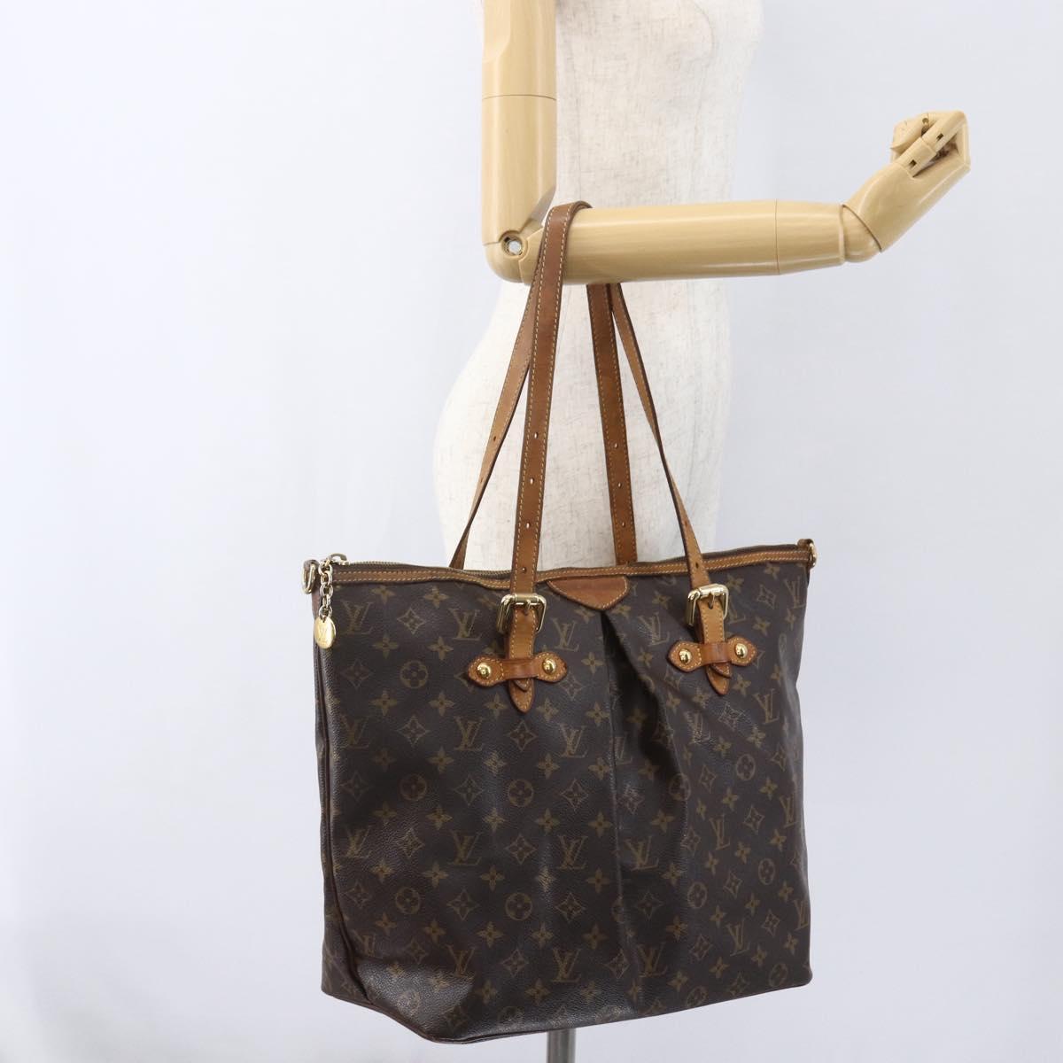 LOUIS VUITTON Monogram Palermo GM Tote Bag M40146 LV Auth bs31768