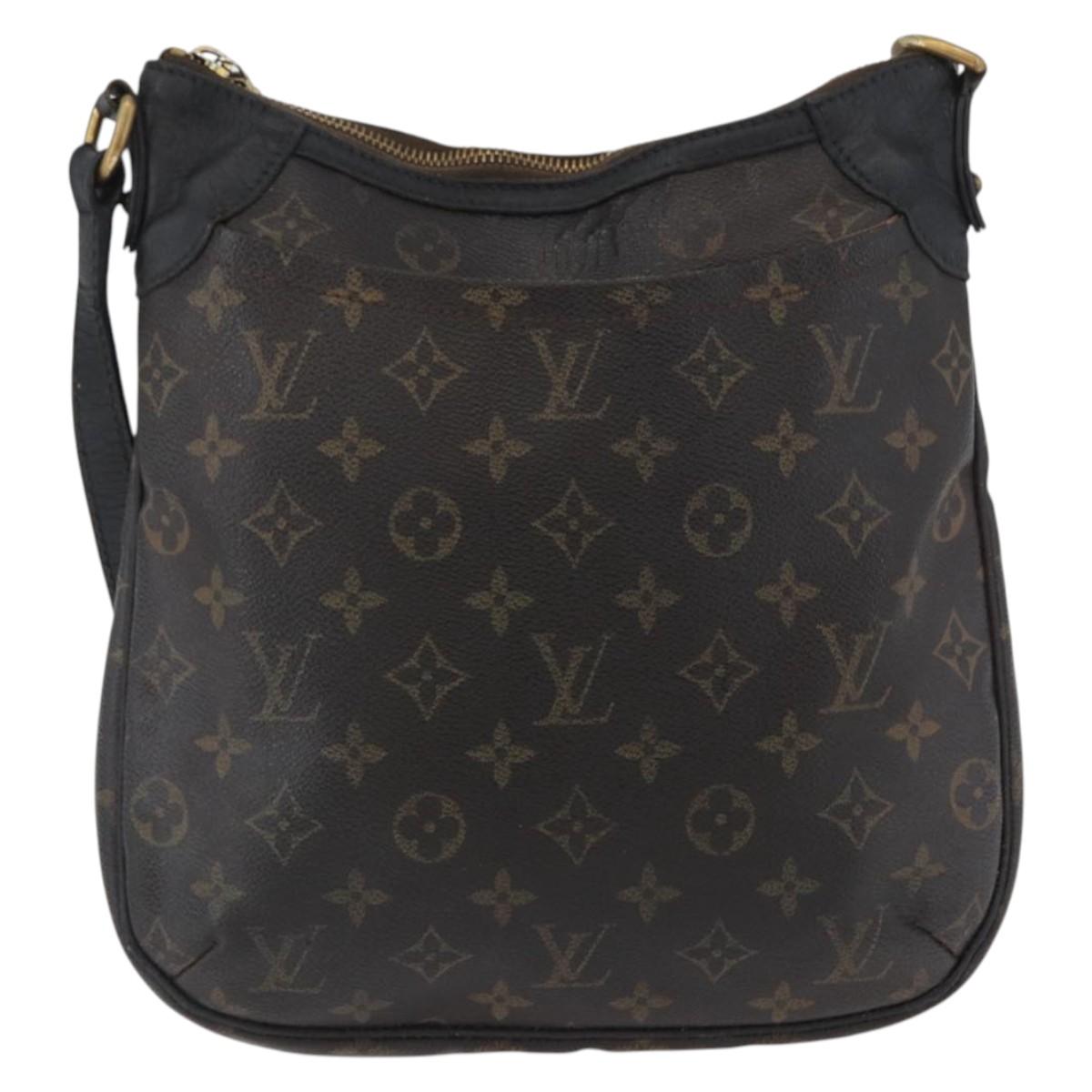 LOUIS VUITTON Monogram Odeon PM Shoulder Bag M56390 LV Auth bs31778