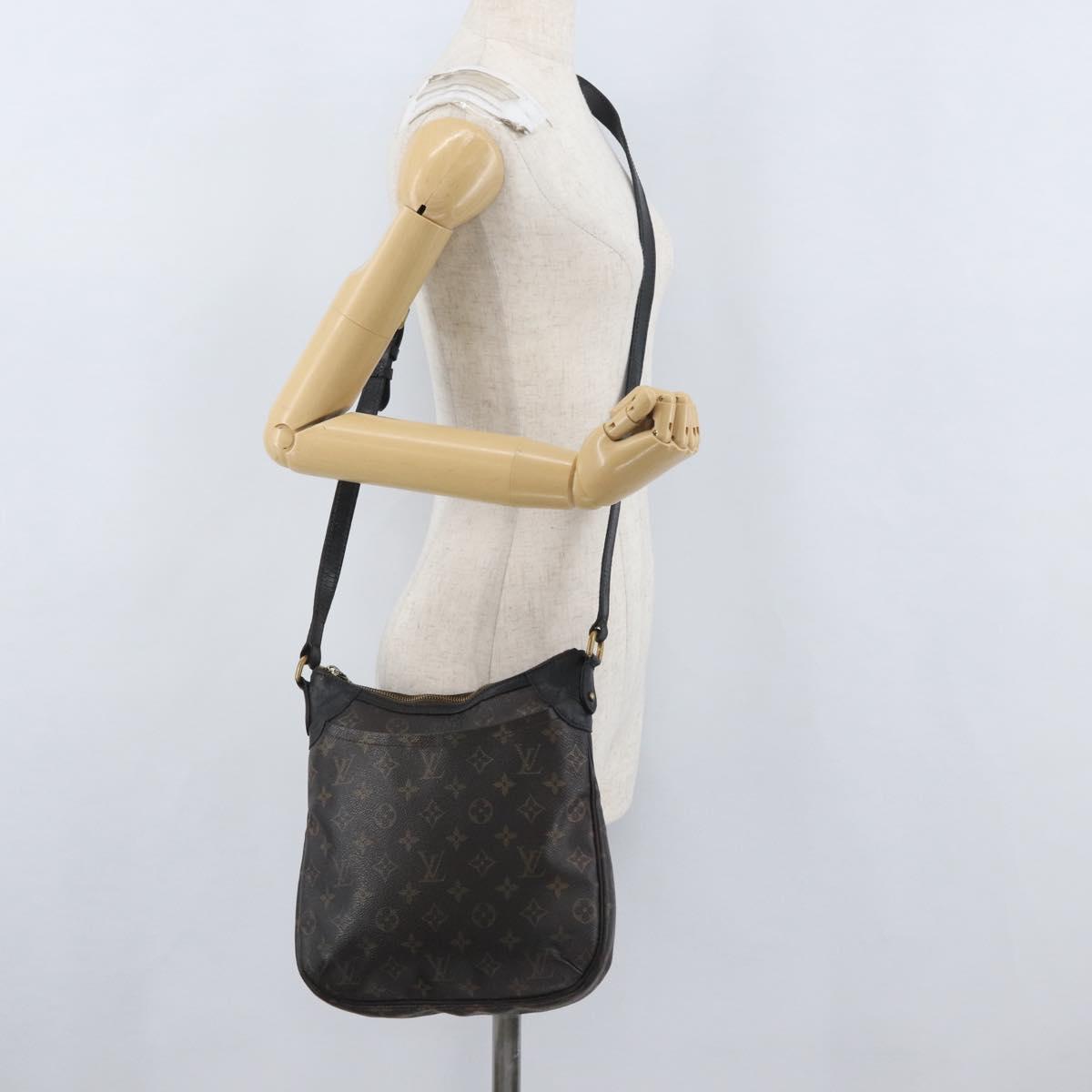 LOUIS VUITTON Monogram Odeon PM Shoulder Bag M56390 LV Auth bs31778