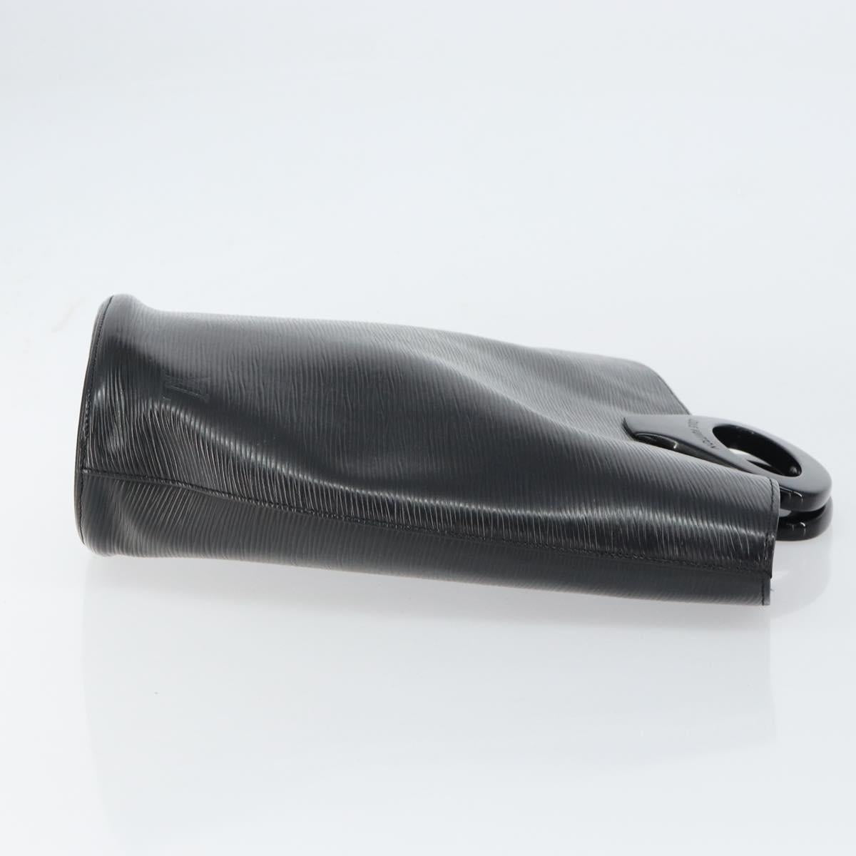 LOUIS VUITTON Epi Noctumble Hand Bag Black M54522 LV Auth bs31779