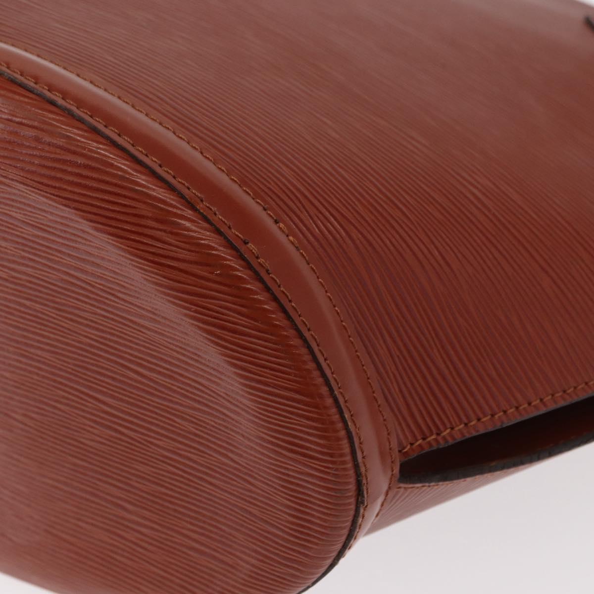 LOUIS VUITTON Epi Saint Jacques Shopping Shoulder Bag Brown M52263 Auth bs31780