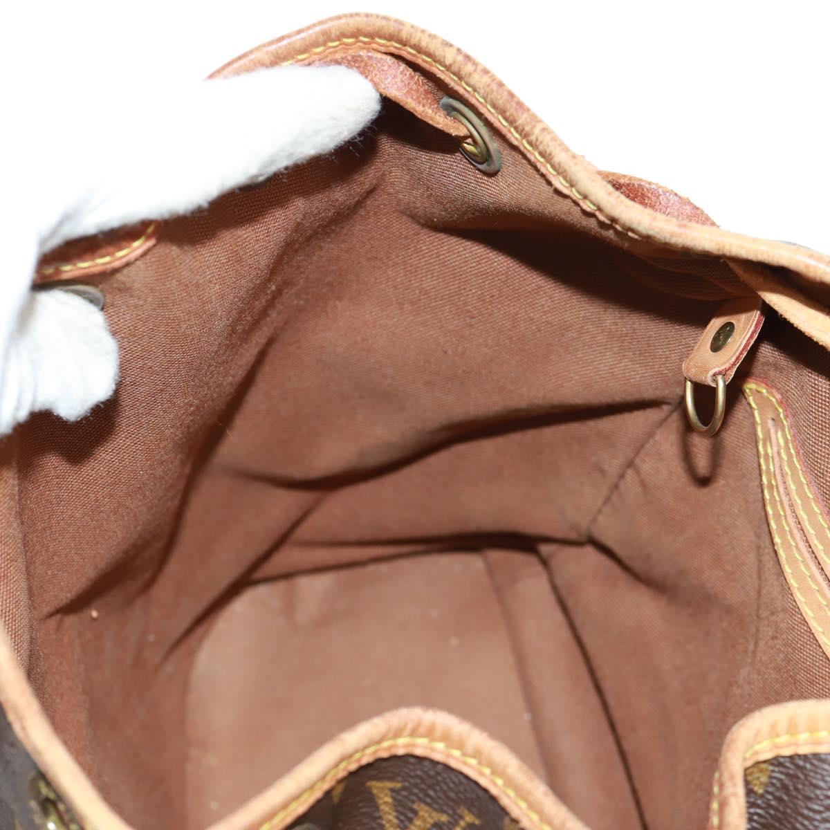 LOUIS VUITTON Monogram Montsouris MM Backpack M51136 LV Auth bs31782