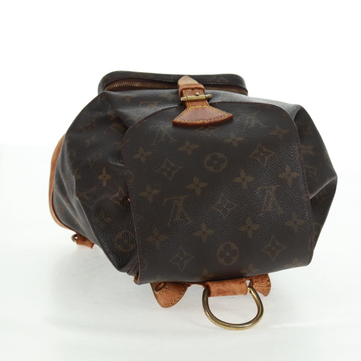 LOUIS VUITTON Monogram Montsouris MM Backpack M51136 LV Auth bs31782