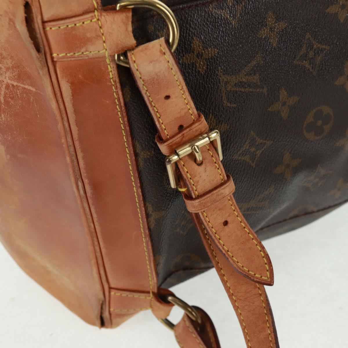 LOUIS VUITTON Monogram Montsouris MM Backpack M51136 LV Auth bs31782