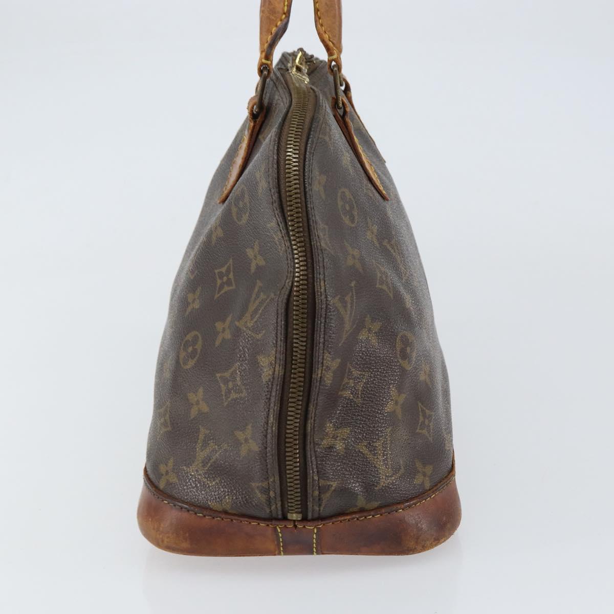 LOUIS VUITTON Monogram Alma Hand Bag M51130 LV Auth bs31786