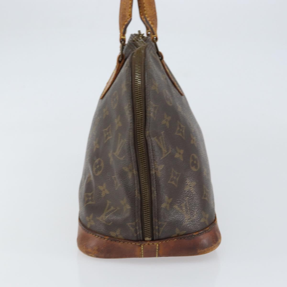 LOUIS VUITTON Monogram Alma Hand Bag M51130 LV Auth bs31786