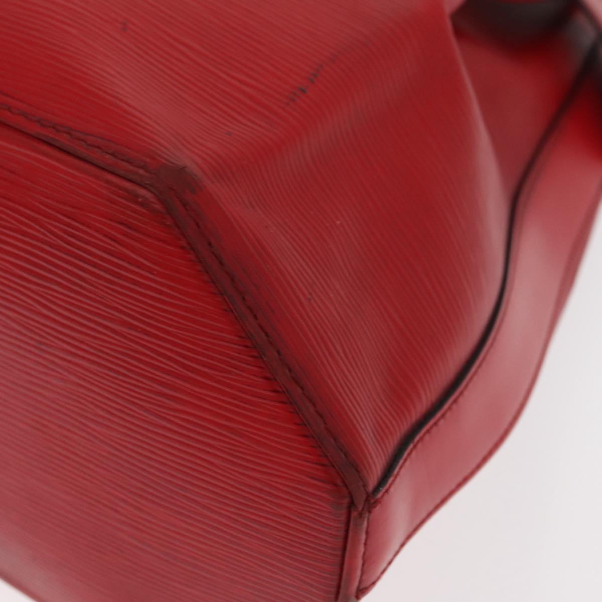 LOUIS VUITTON Epi Sac Depaule GM Shoulder Bag Red M80197 LV Auth bs31790