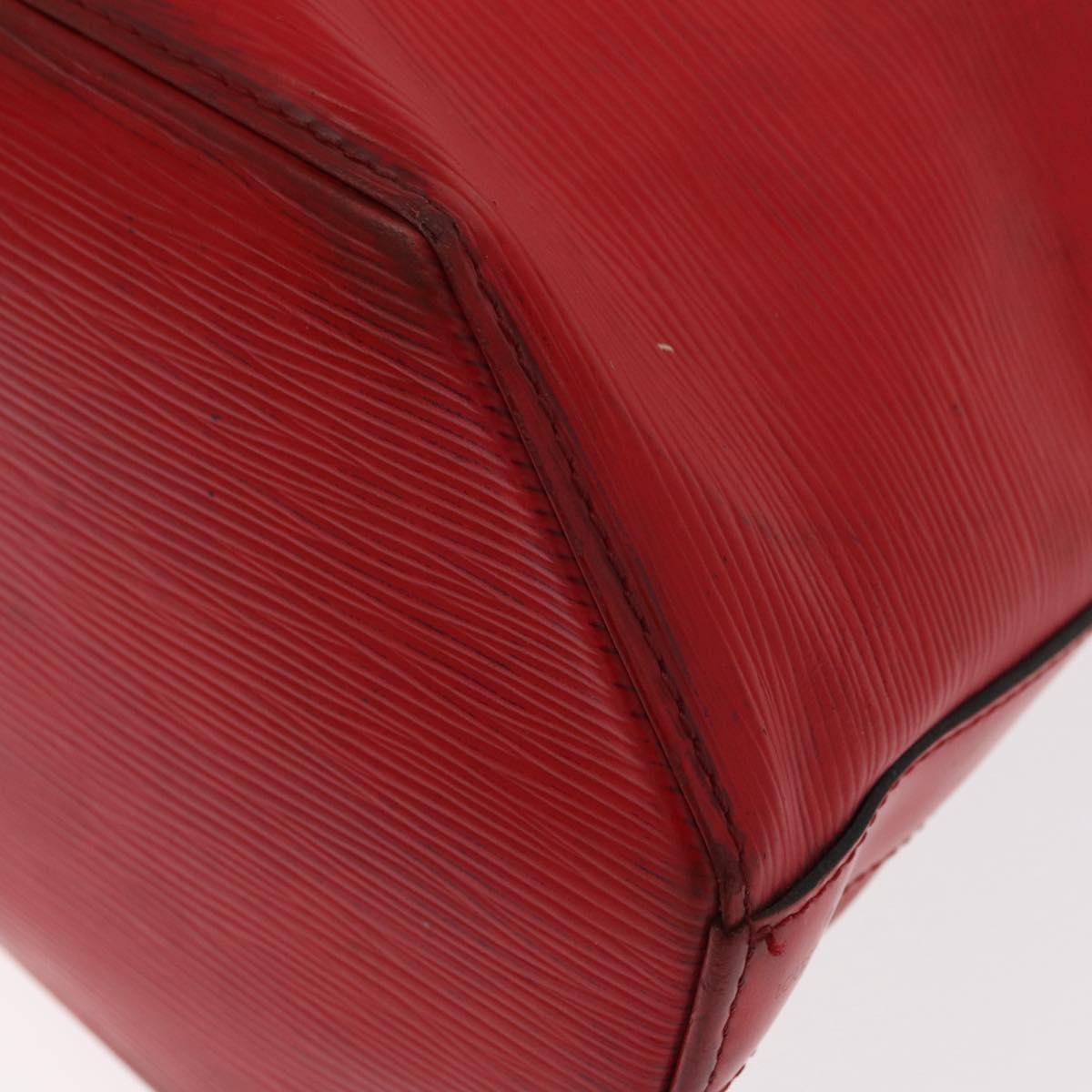 LOUIS VUITTON Epi Sac Depaule GM Shoulder Bag Red M80197 LV Auth bs31790