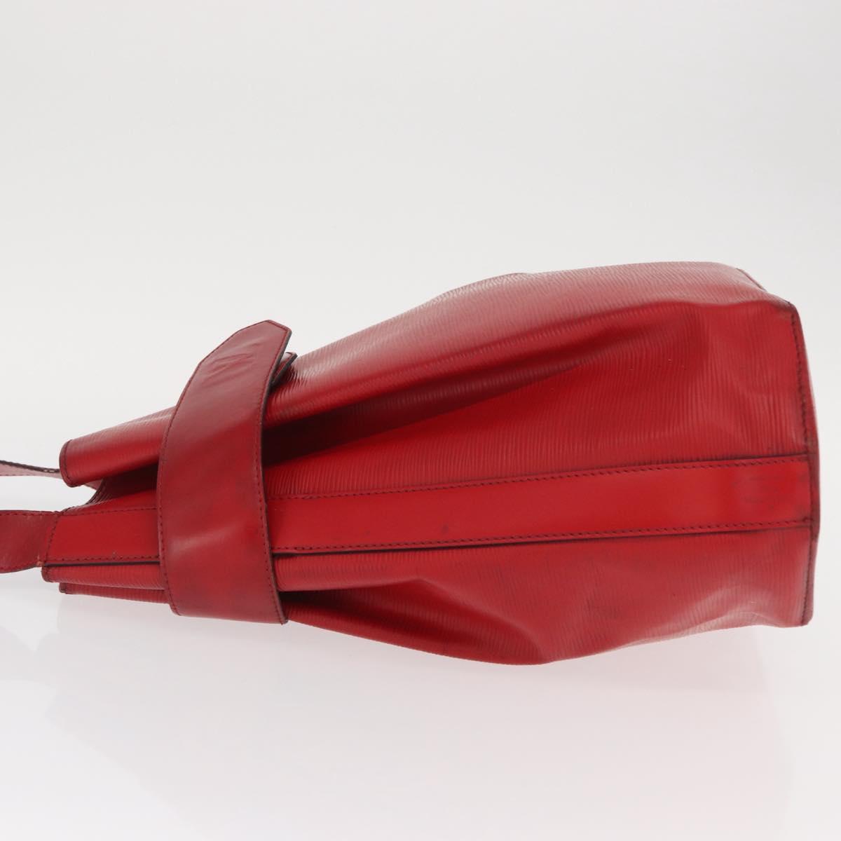 LOUIS VUITTON Epi Sac Depaule GM Shoulder Bag Red M80197 LV Auth bs31790