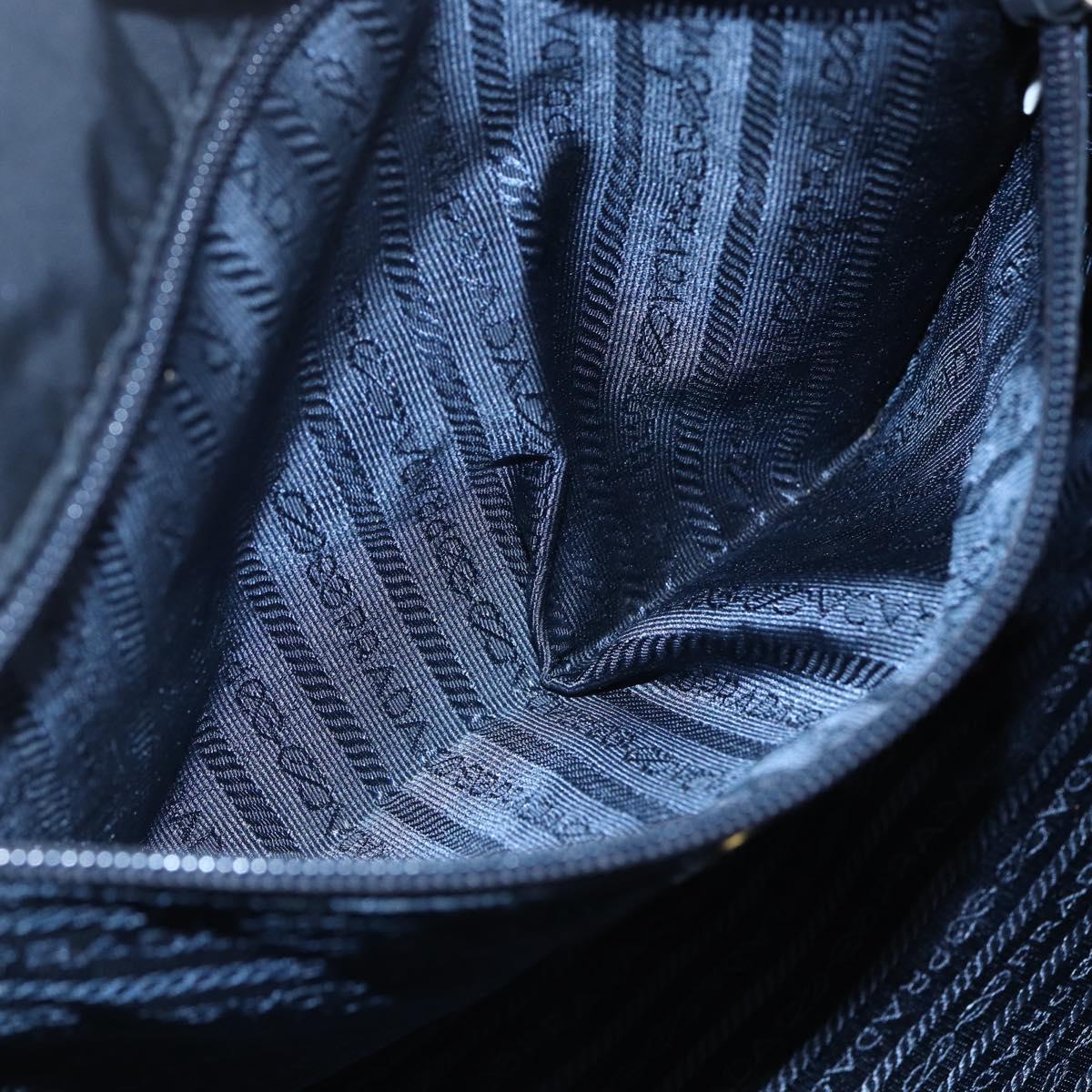 PRADA Shoulder Bag Nylon Black Auth bs31877