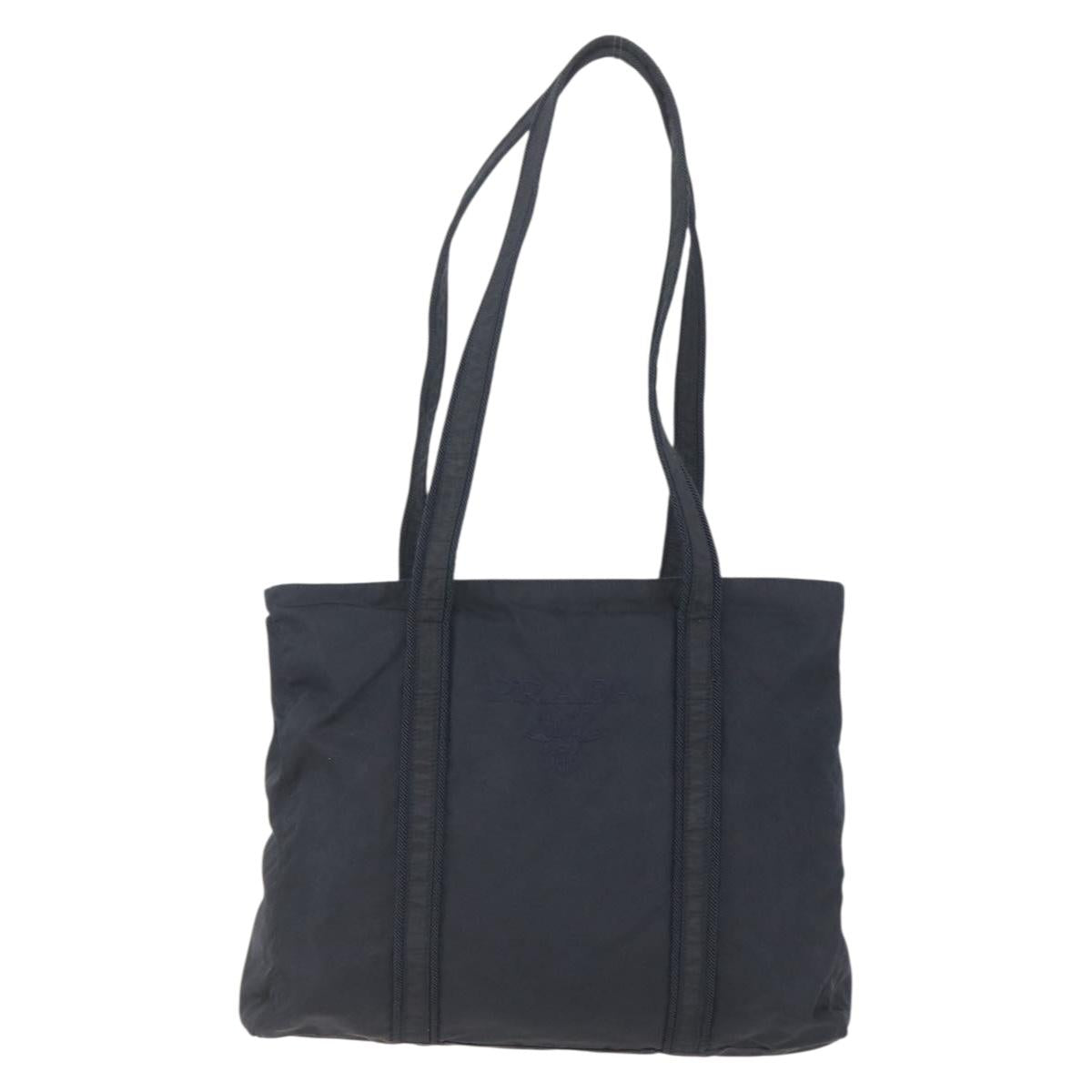 PRADA Shoulder Bag Nylon Black Auth bs31877