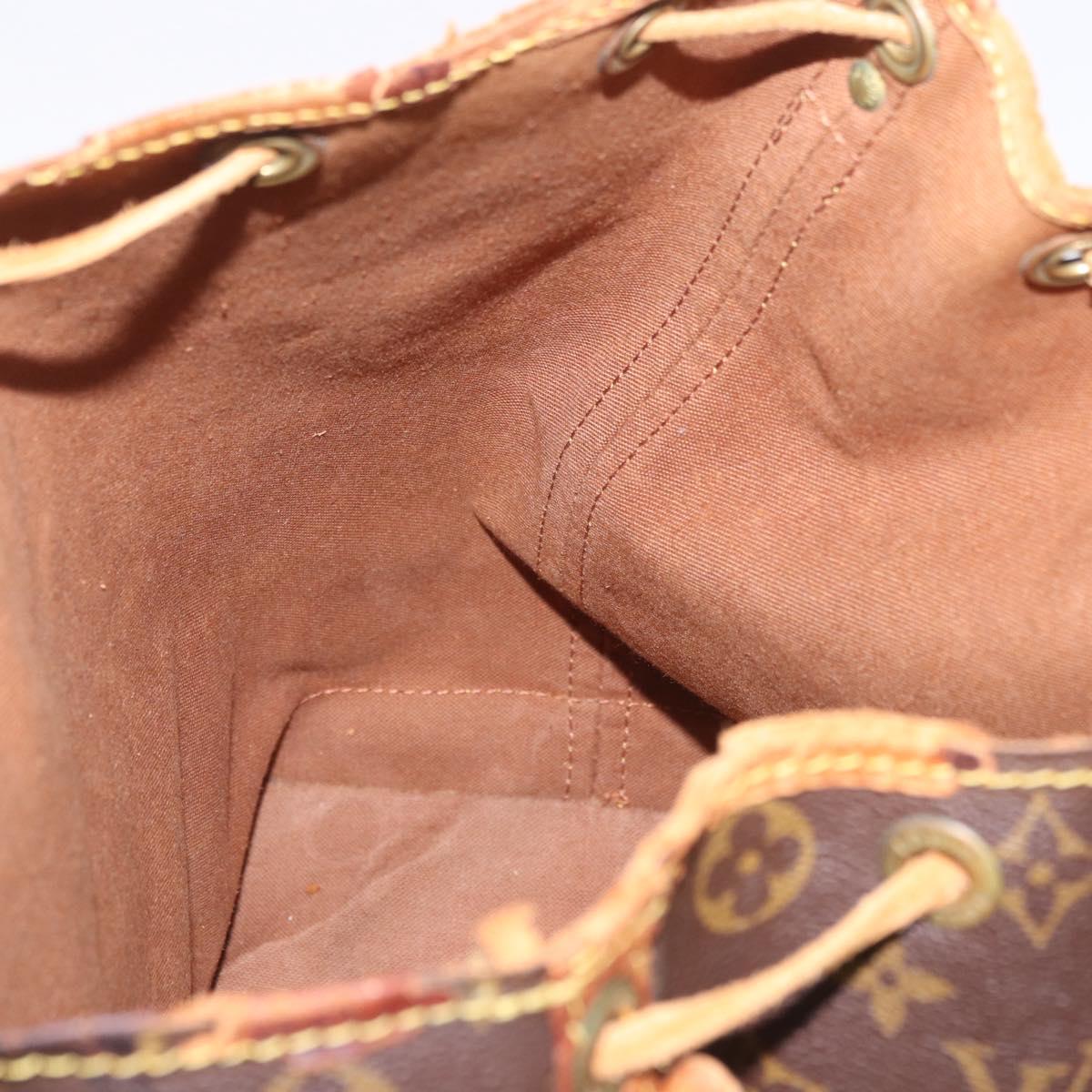 LOUIS VUITTON Monogram Noe Shoulder Bag M42224 LV Auth bs31904