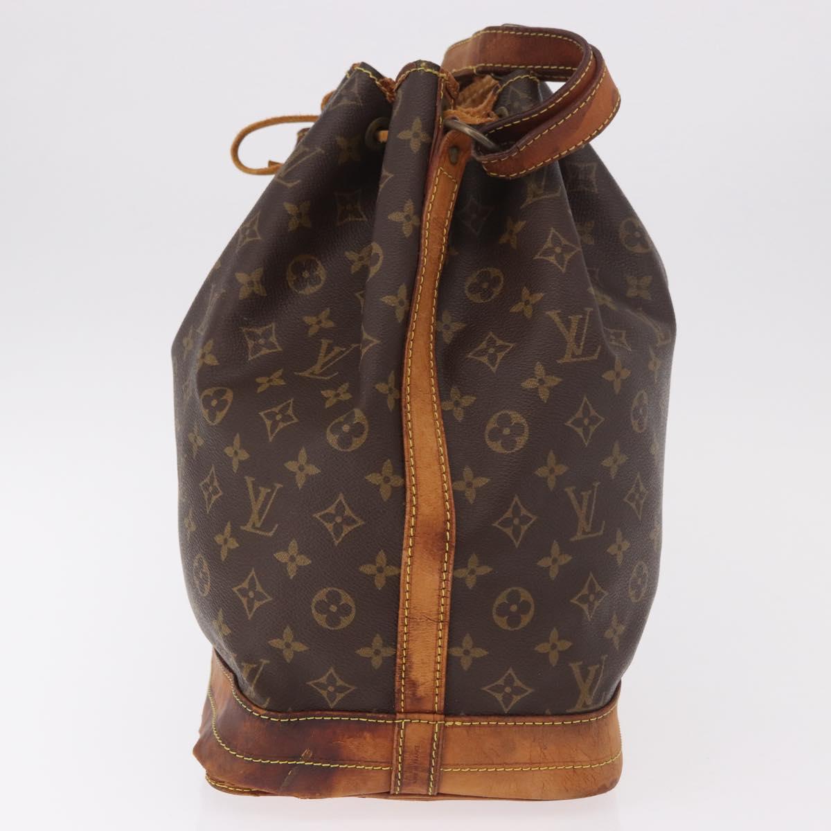 LOUIS VUITTON Monogram Noe Shoulder Bag M42224 LV Auth bs31904