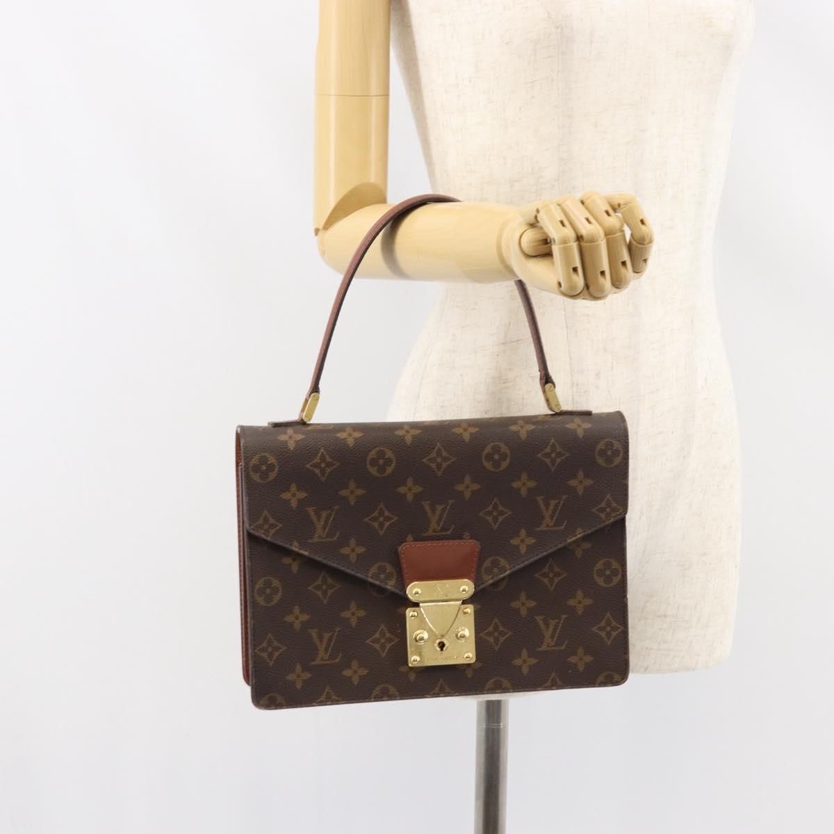 LOUIS VUITTON Monogram Concorde Hand Bag M51190 LV Auth bs31905