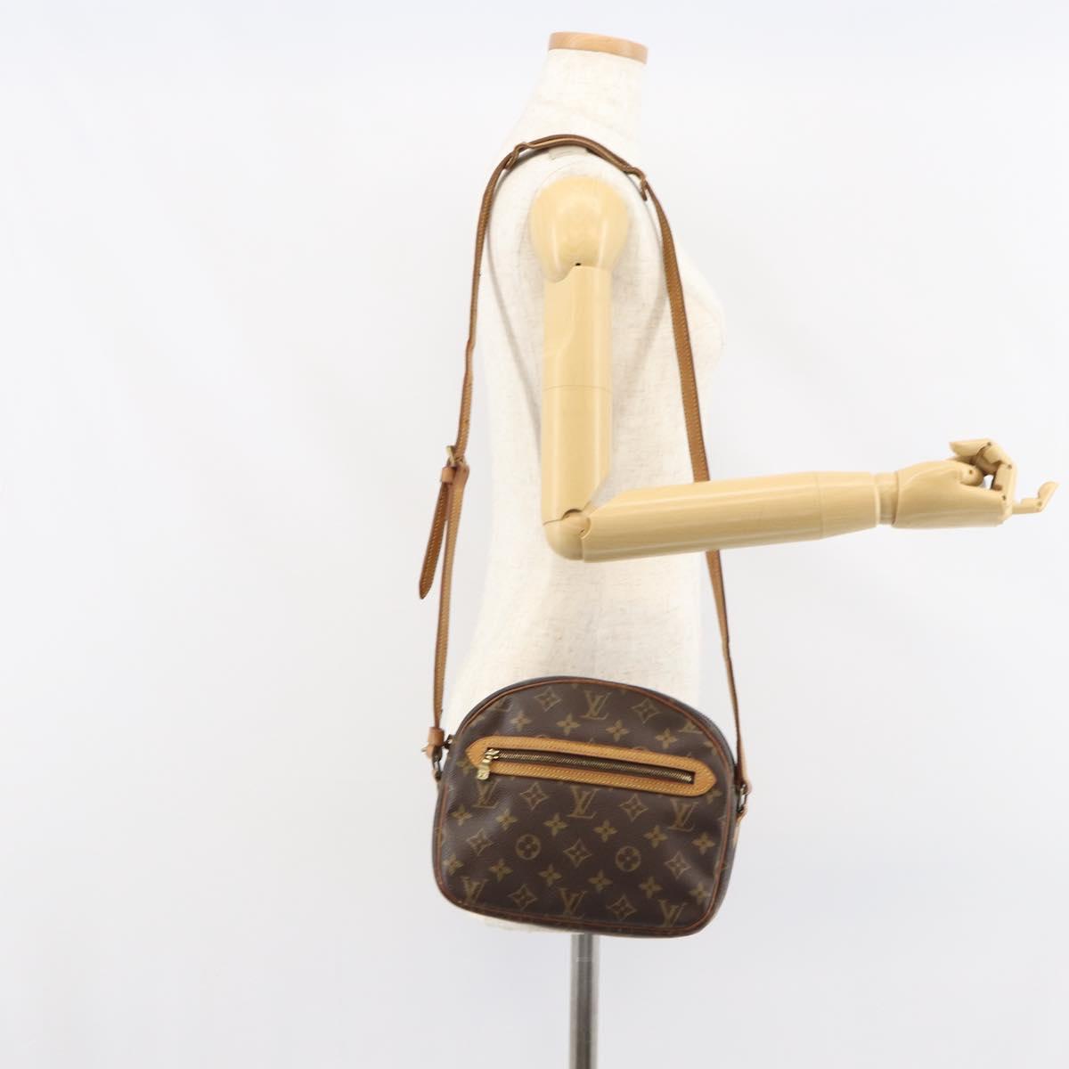 LOUIS VUITTON Monogram Senlis Shoulder Bag M51222 LV Auth bs31906