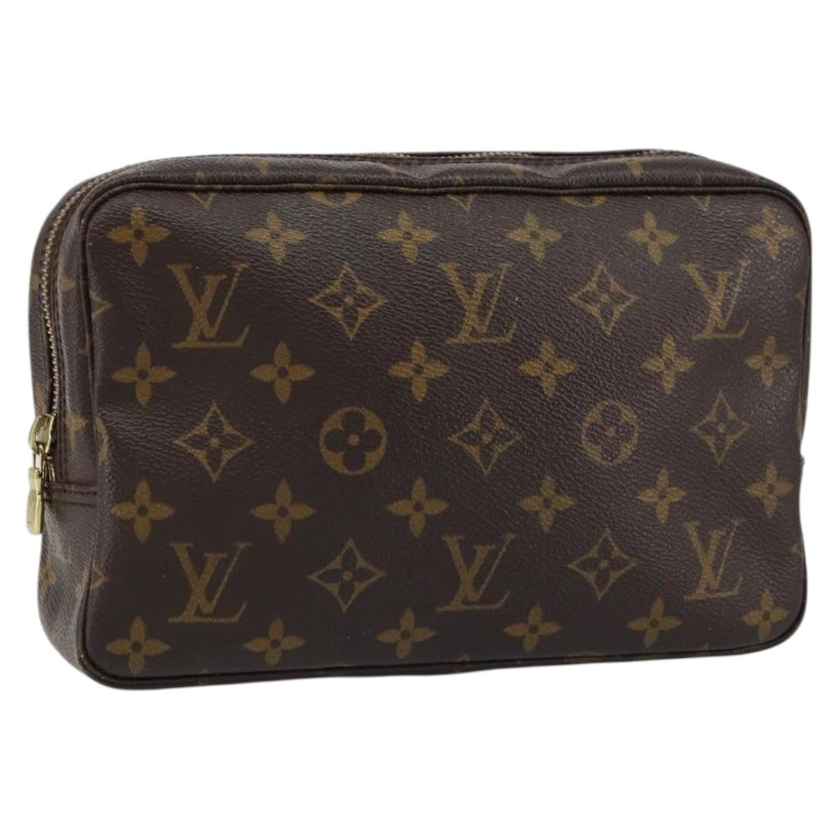 LOUIS VUITTON Monogram Trousse Toilette 23 Clutch Bag M47524 LV Auth bs31924