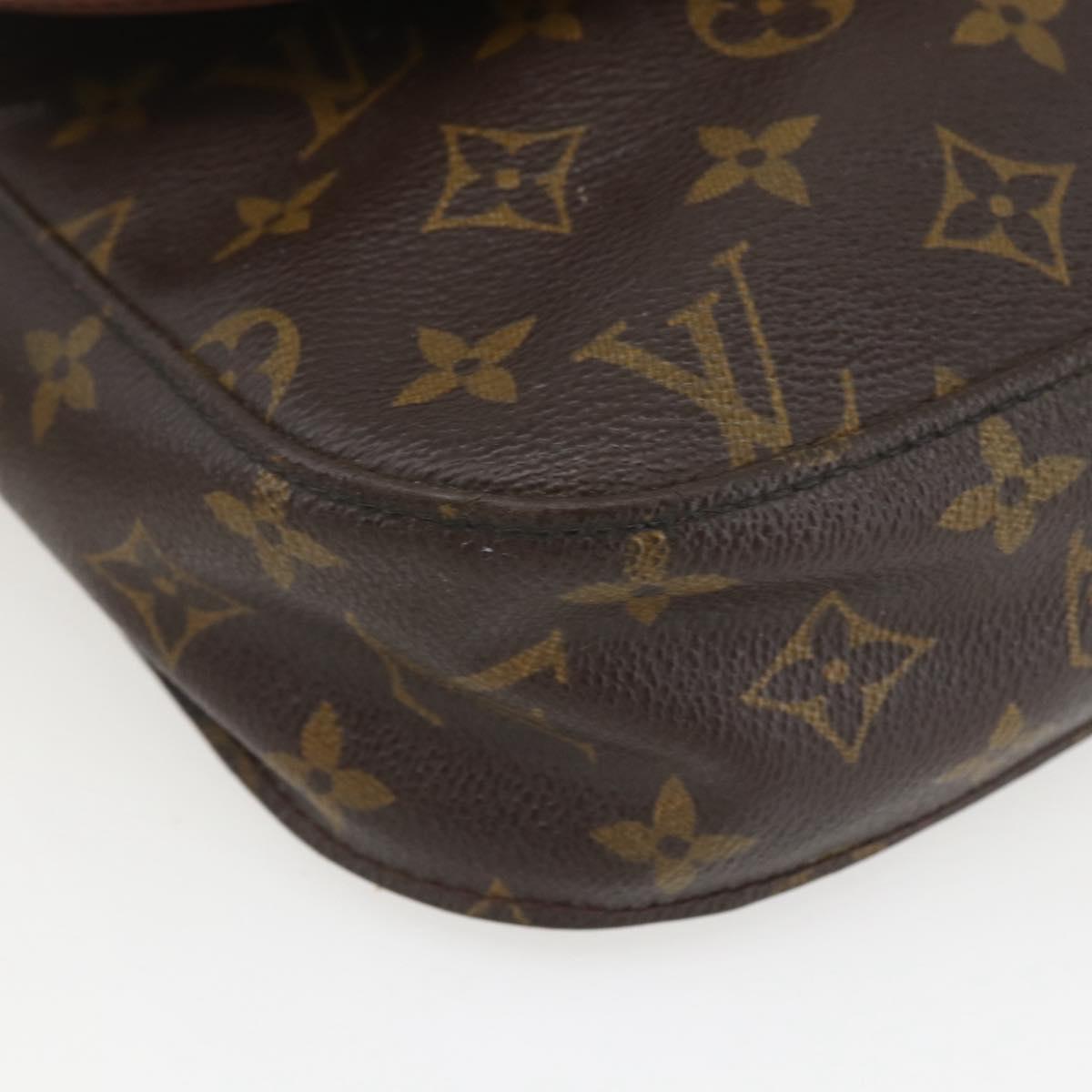 LOUIS VUITTON Monogram Saint Cloud GM Shoulder Bag M51242 LV Auth bs31930