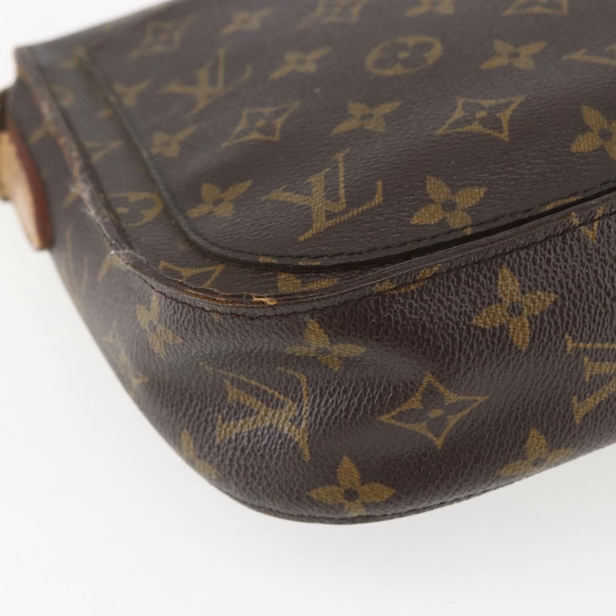 LOUIS VUITTON Monogram Saint Cloud GM Shoulder Bag M51242 LV Auth bs31930
