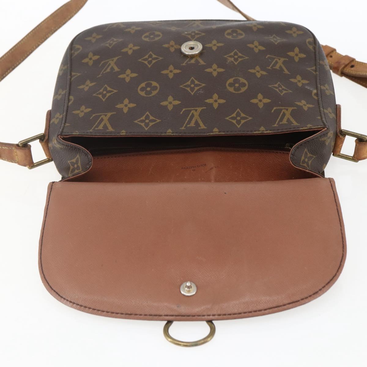 LOUIS VUITTON Monogram Saint Cloud GM Shoulder Bag M51242 LV Auth bs31930