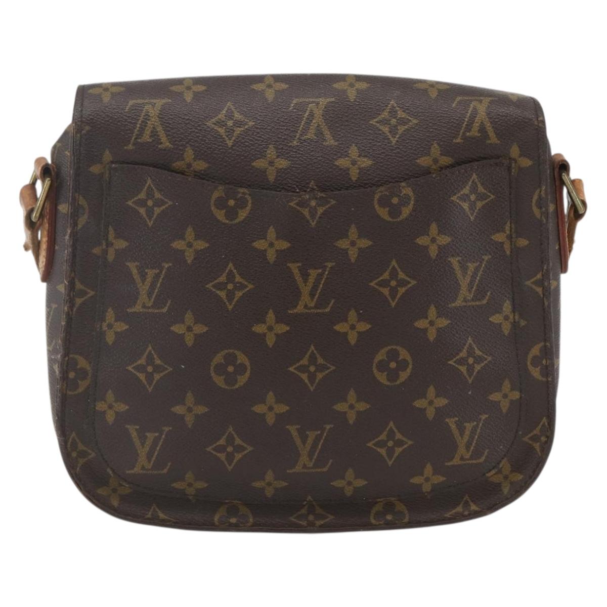LOUIS VUITTON Monogram Saint Cloud GM Shoulder Bag M51242 LV Auth bs31930