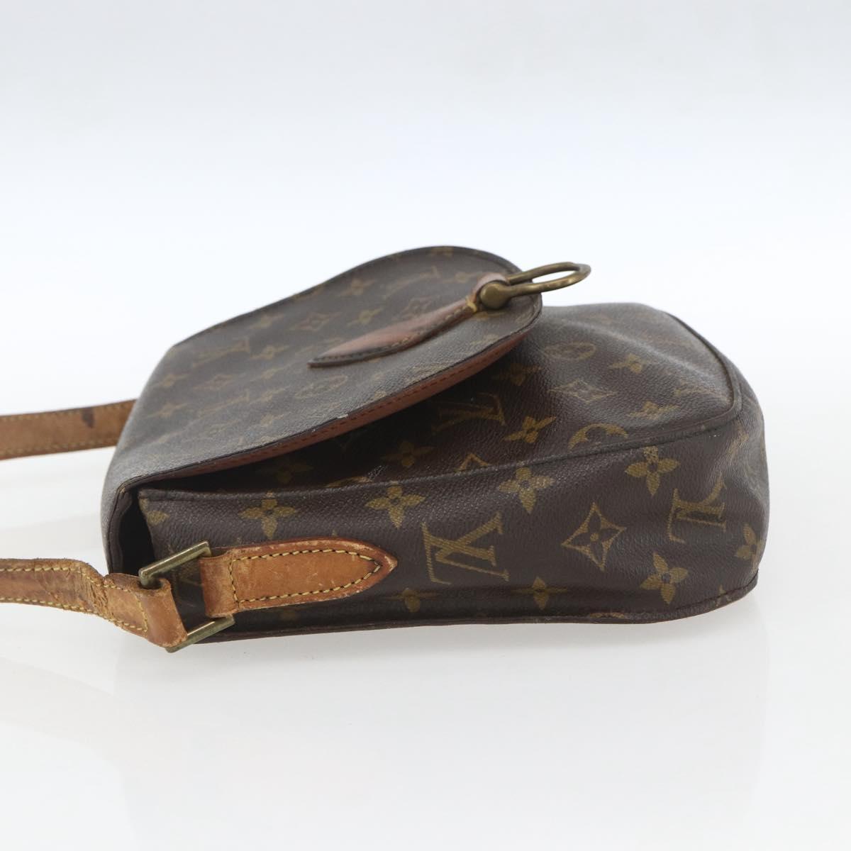 LOUIS VUITTON Monogram Saint Cloud GM Shoulder Bag M51242 LV Auth bs31930
