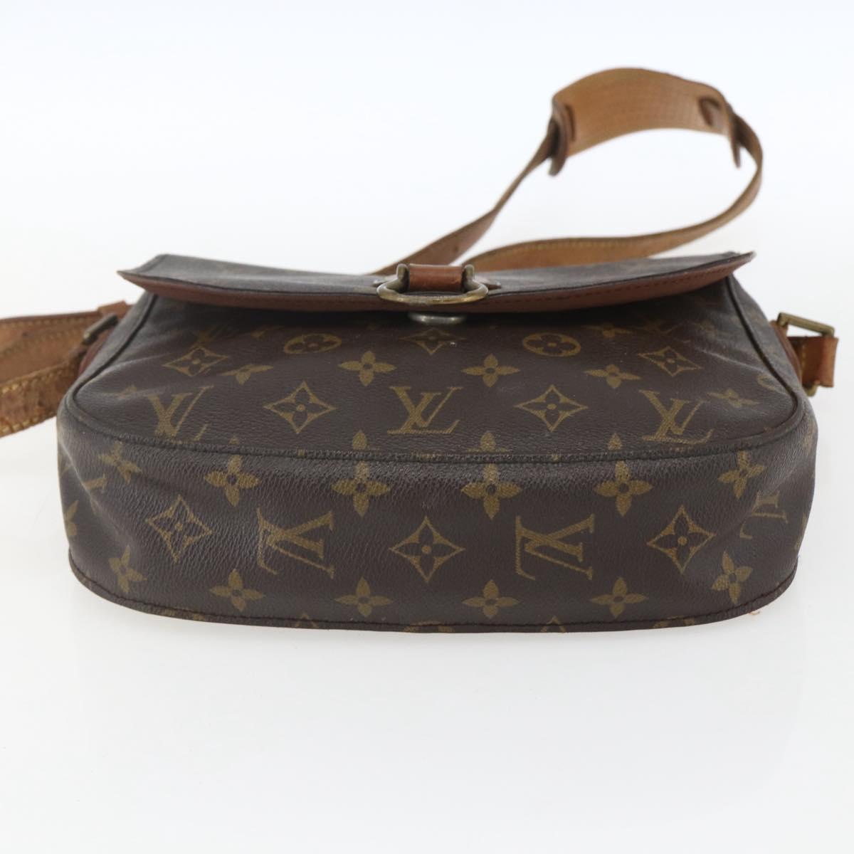 LOUIS VUITTON Monogram Saint Cloud GM Shoulder Bag M51242 LV Auth bs31930