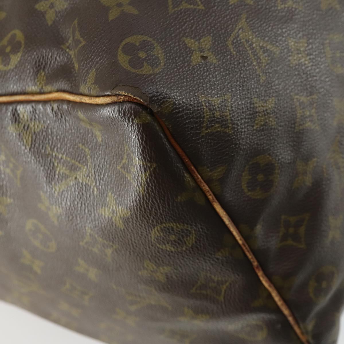 LOUIS VUITTON Monogram Keepall 50 Boston Bag M41426 LV Auth bs31932