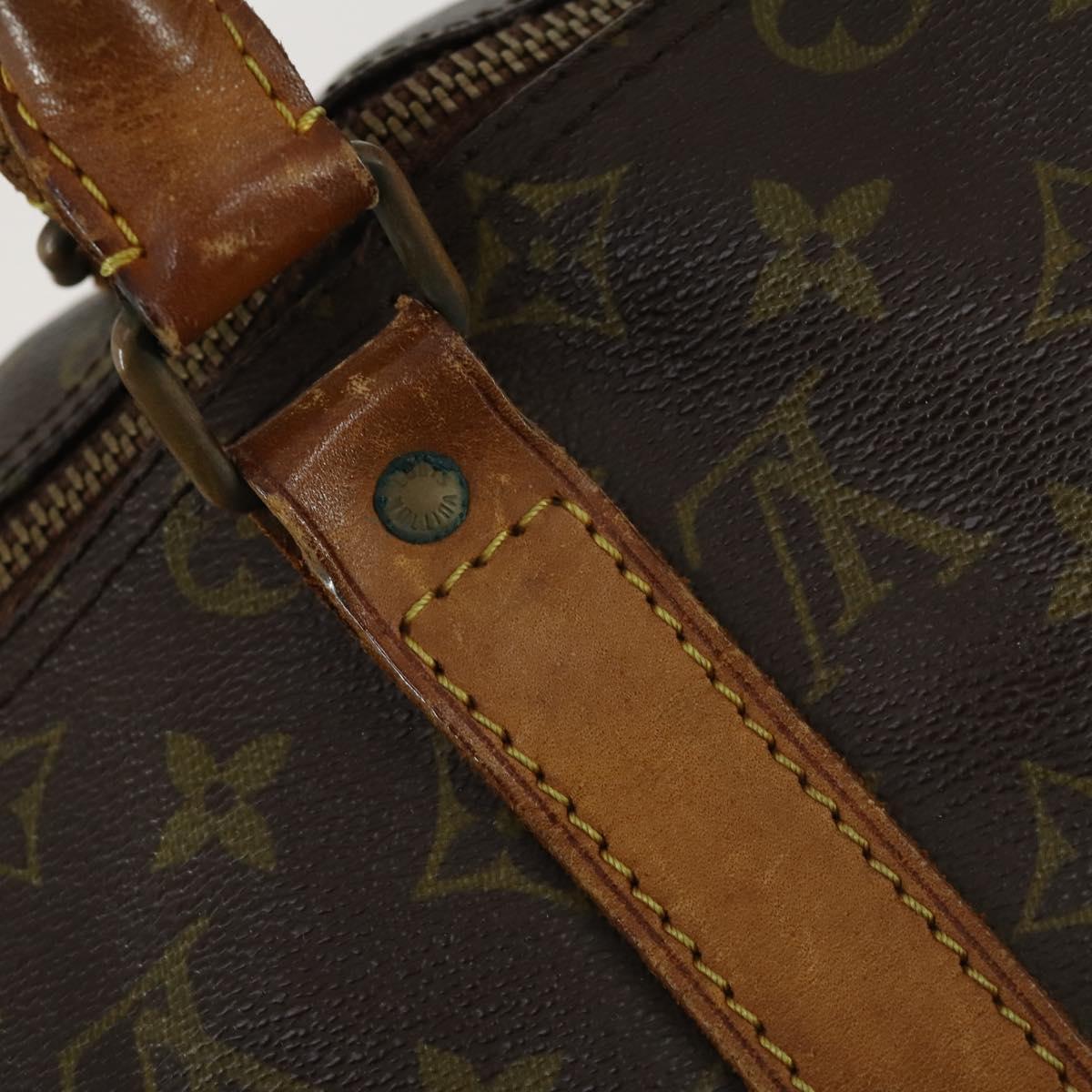 LOUIS VUITTON Monogram Keepall 50 Boston Bag M41426 LV Auth bs31932