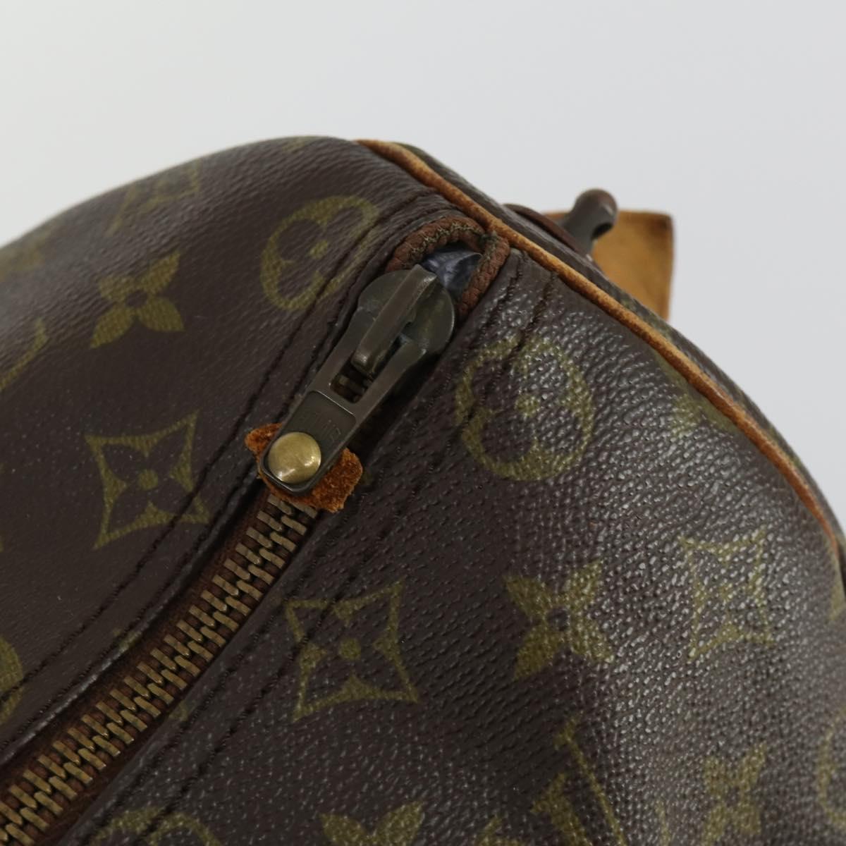 LOUIS VUITTON Monogram Keepall 50 Boston Bag M41426 LV Auth bs31932