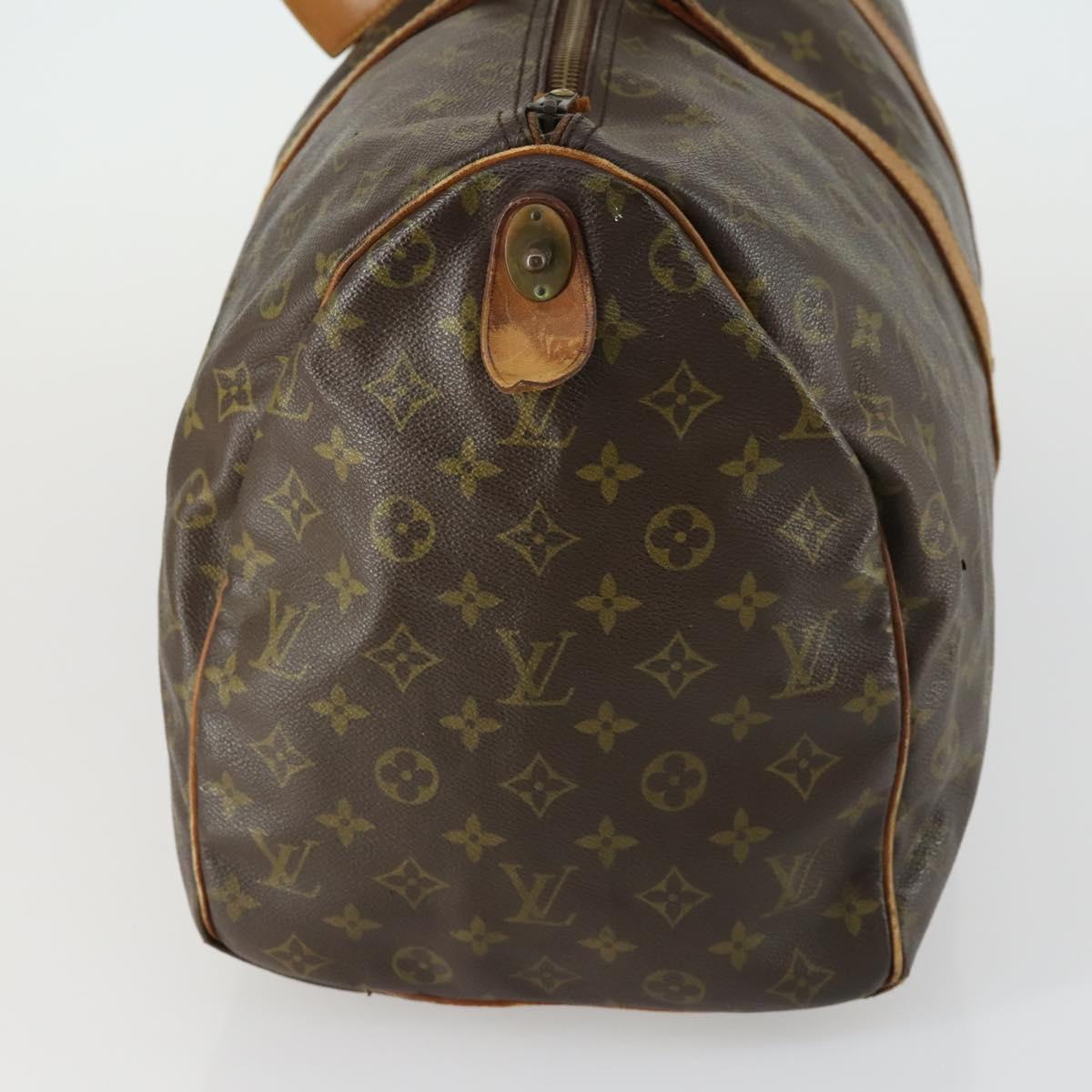 LOUIS VUITTON Monogram Keepall 50 Boston Bag M41426 LV Auth bs31932