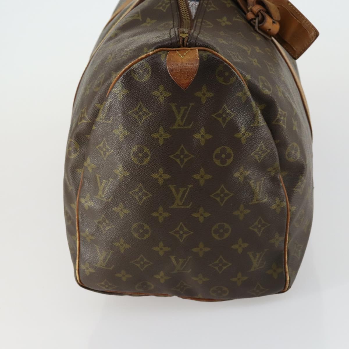 LOUIS VUITTON Monogram Keepall 50 Boston Bag M41426 LV Auth bs31932