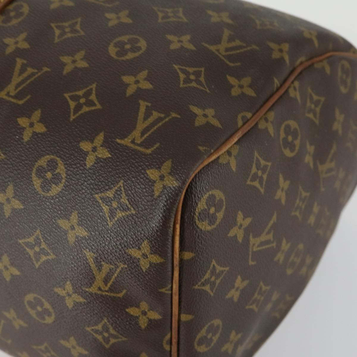 LOUIS VUITTON Monogram Keepall 45 Boston Bag M41428 LV Auth bs31942