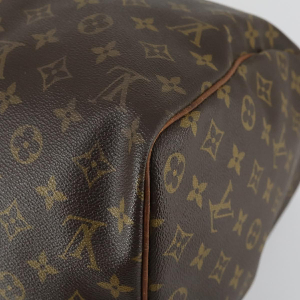 LOUIS VUITTON Monogram Keepall 45 Boston Bag M41428 LV Auth bs31942
