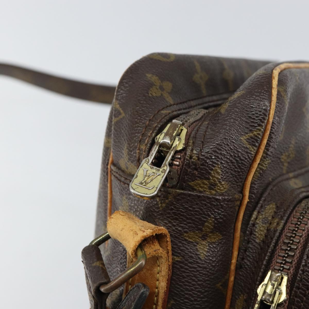 LOUIS VUITTON Monogram Nile Shoulder Bag M45244 LV Auth bs31946