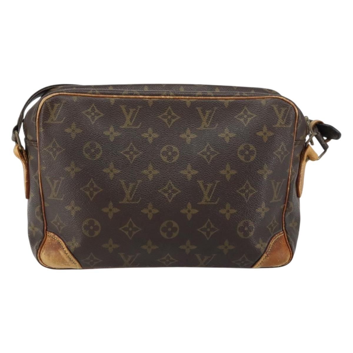 LOUIS VUITTON Monogram Nile Shoulder Bag M45244 LV Auth bs31946