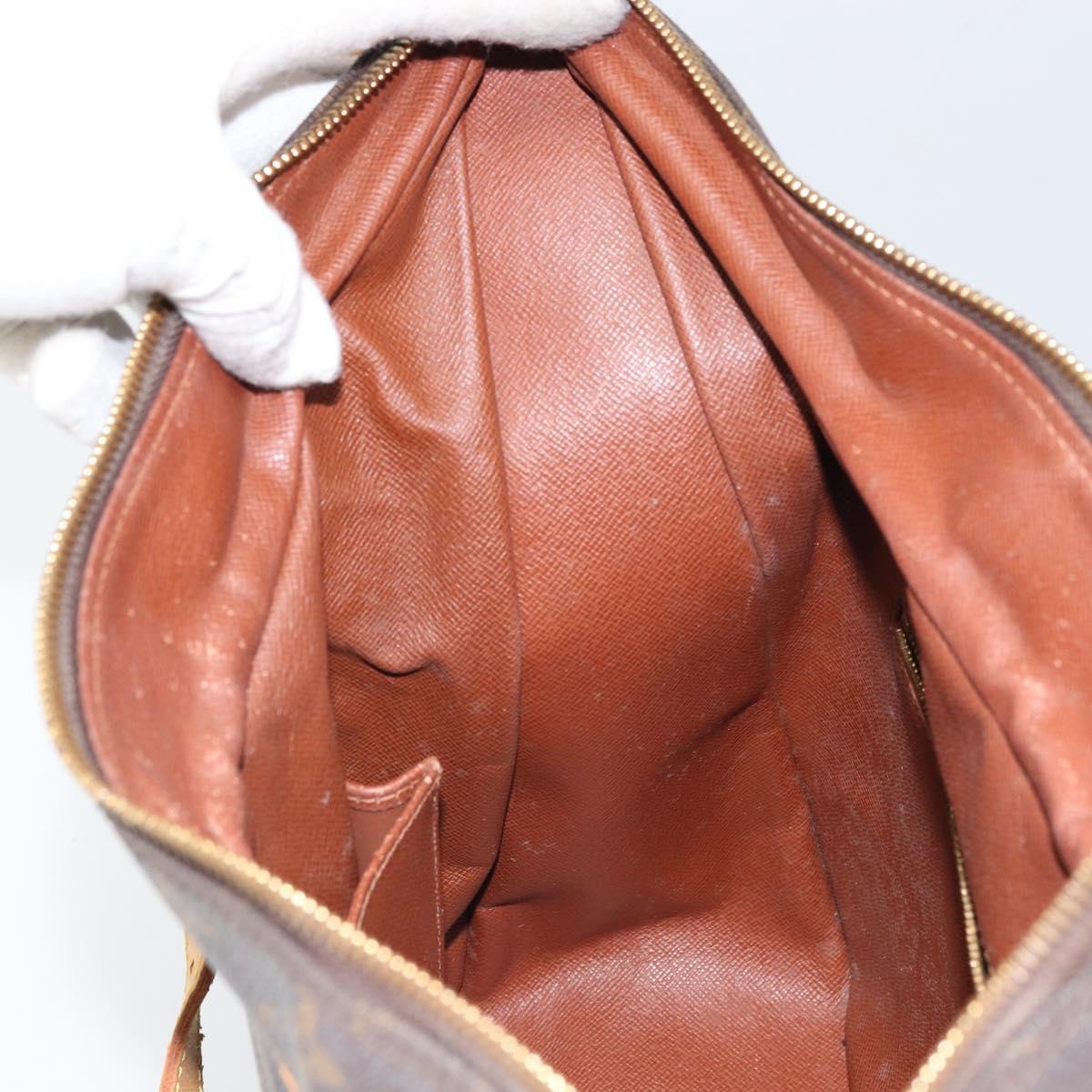LOUIS VUITTON Monogram Boulogne 35 Shoulder Bag M51260 LV Auth bs31947