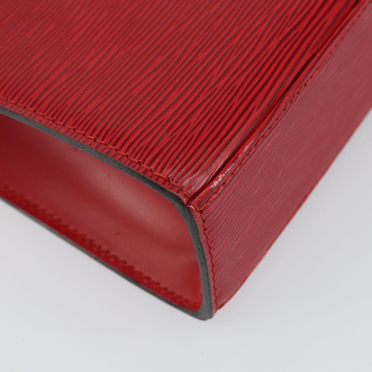 LOUIS VUITTON Epi Malesherbes Hand Bag Red M52377 LV Auth bs31949