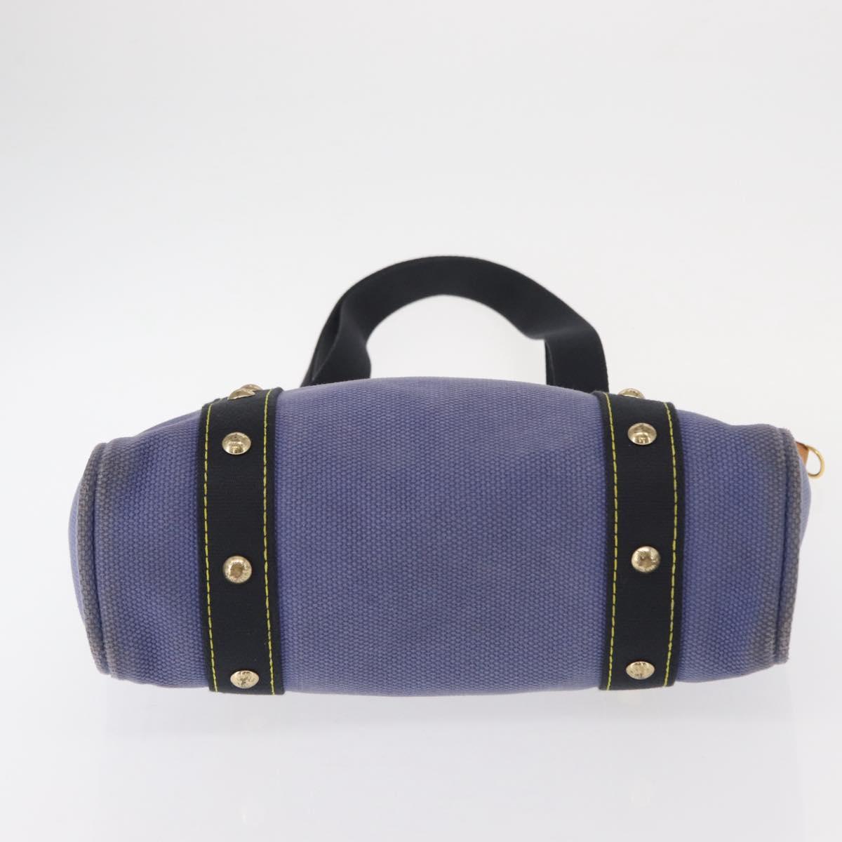 LOUIS VUITTON Antigua Cabas MM Tote Bag Blue M40087 LV Auth bs31951