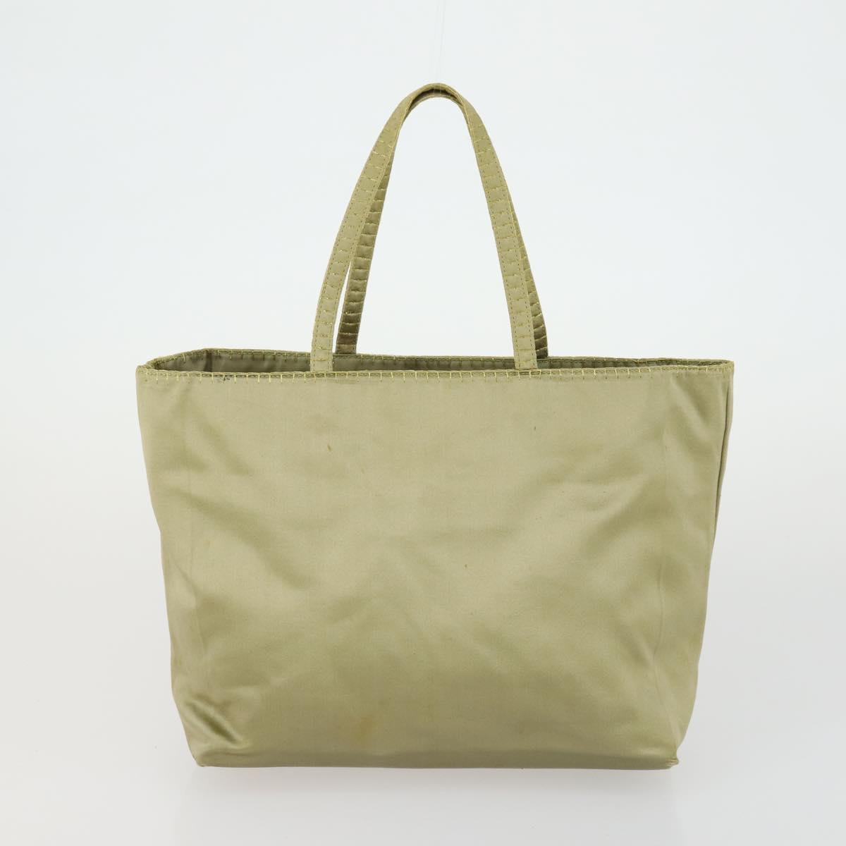 PRADA Shoulder Bag Nylon 3 Set Green Brown Auth bs31979