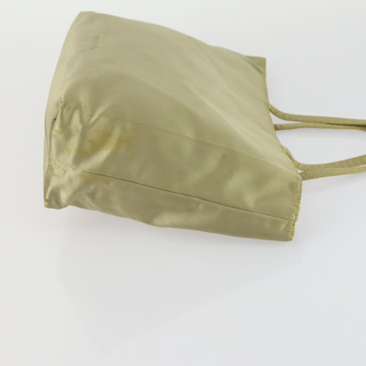 PRADA Shoulder Bag Nylon 3 Set Green Brown Auth bs31979