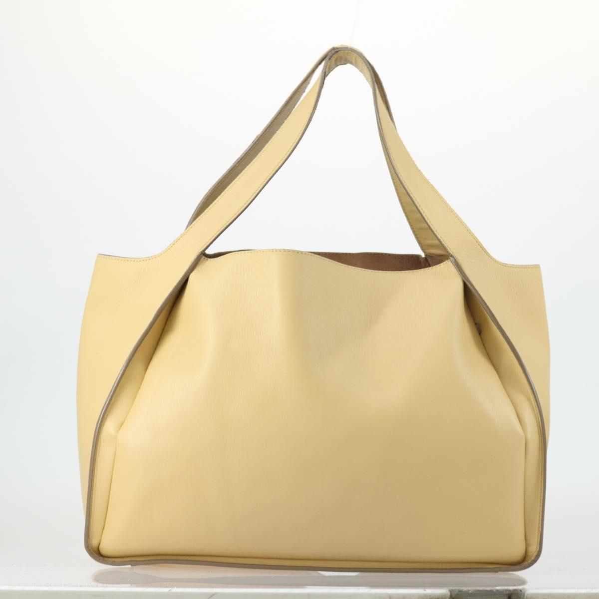 Stella MacCartney Shoulder Bag Polyester Leather 2 Set Black Beige Auth bs31980