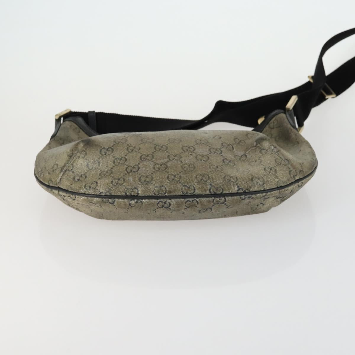 GUCCI GG Canvas Shoulder Bag 2 Set Beige Auth bs31982