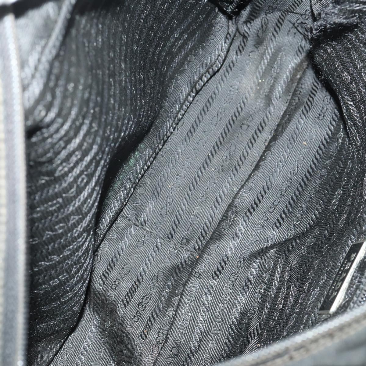 PRADA Shoulder Bag Nylon 3 Set Black Auth bs31983