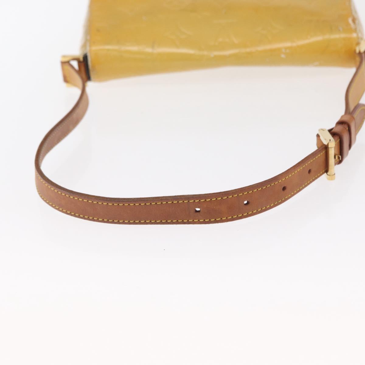 LOUIS VUITTON Monogram Vernis Thompson Street Bag Gris M91008 LV Auth bs31985