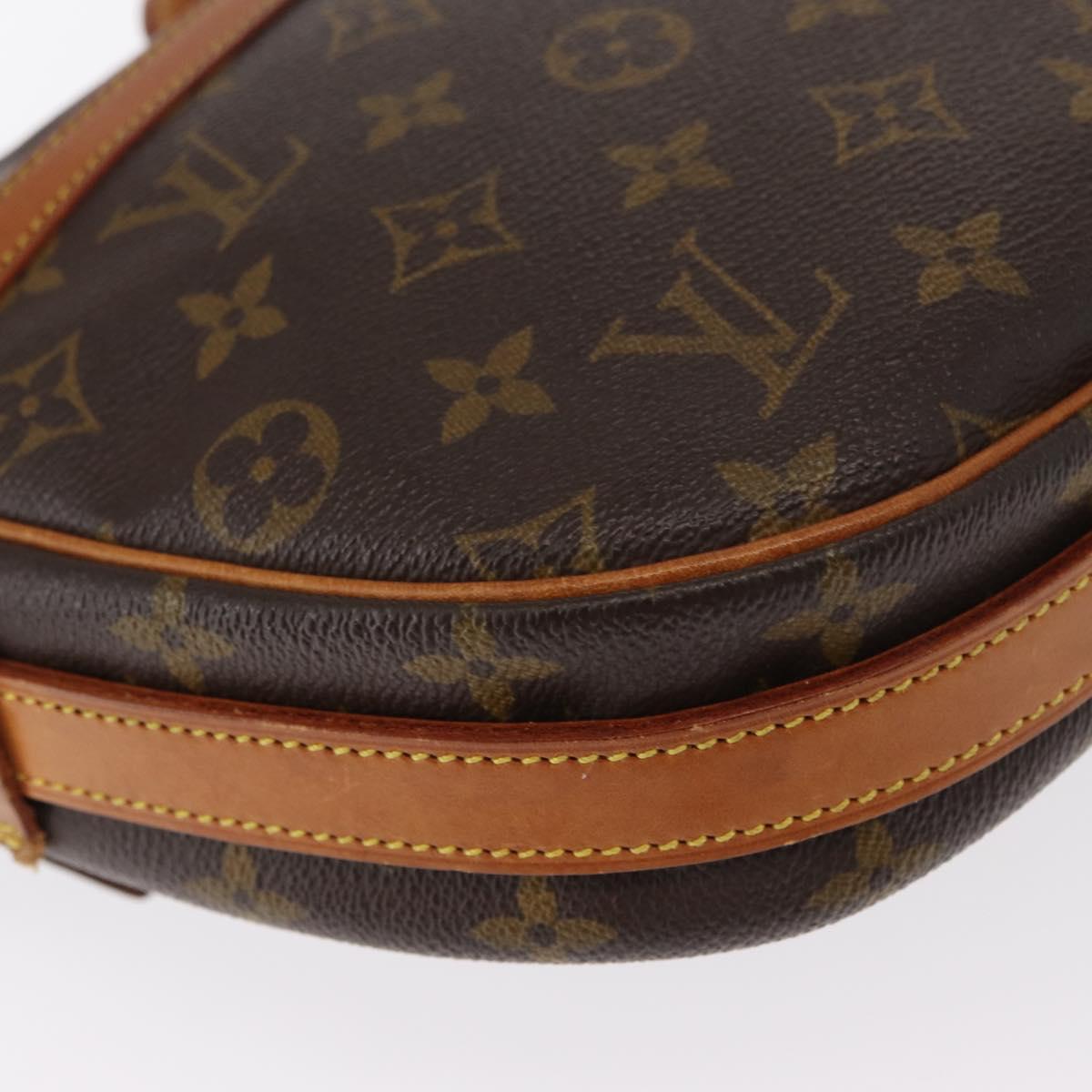LOUIS VUITTON Monogram Jeune Fille GM Shoulder Bag M51225 LV Auth bs31996