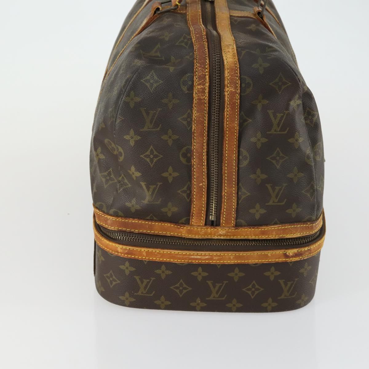 LOUIS VUITTON Monogram Sac Sports Boston Bag M41444 LV Auth bs31998